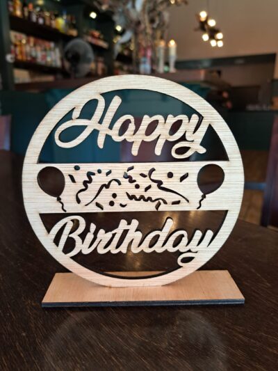 Happy Birthday standaard