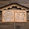 Naambord met inlay naar keuze
