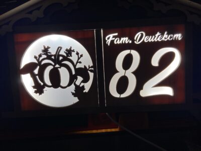 Naambord met inlay naar keuze