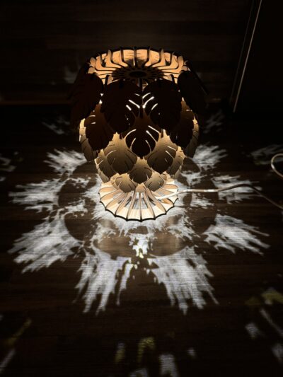 IMG_1506 Lamp met bladeren